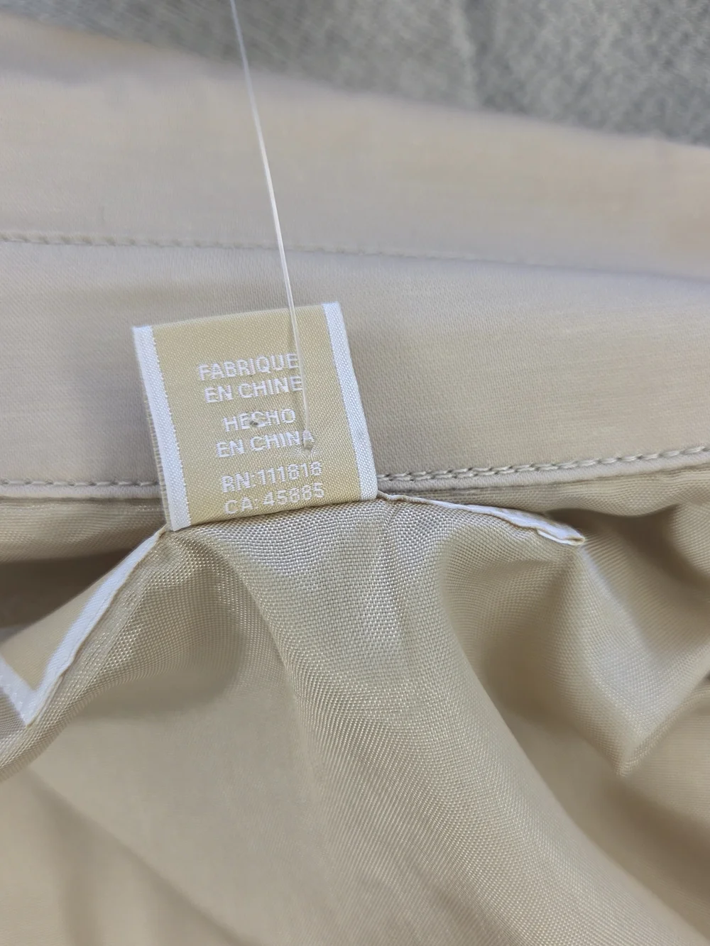 Michael Kors Size 16 Womens Double-Breasted Belted Trench Coat in Cream Ruffled